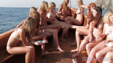 Candid HD: Nudist Boat Cruise Full HD video - Naturism and nudism