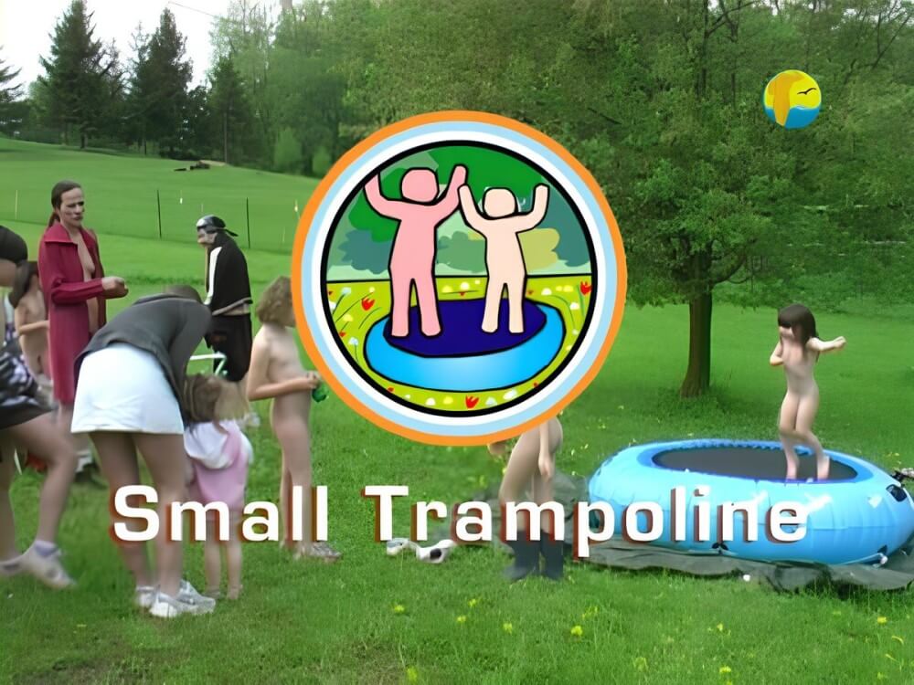 Naturist Freedom: Small Trampoline - Naturism and nudism