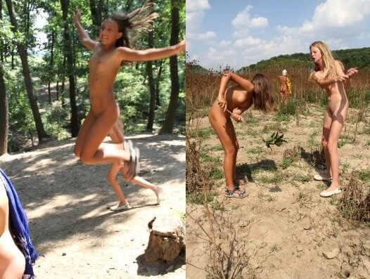 Sailing Ship Family photos - Naturism and nudism
