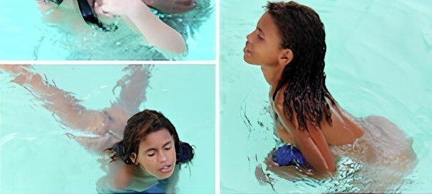 Brazil naturism gallery, Tropic Pool Sunbath 2 - Naturism and nudism