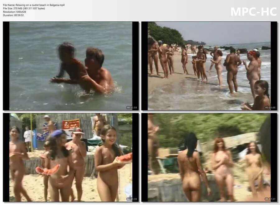 Relaxing on a nudist beach in Bulgaria - Naturism and nudism