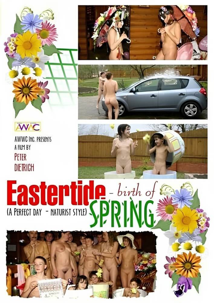 Enature - Eastertide birth of spring, AWWC, Peter Dietrich - Naturism and nudism