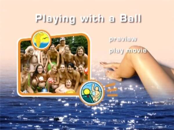 Naturist Freedom: Playing with a ball - Naturism and nudism