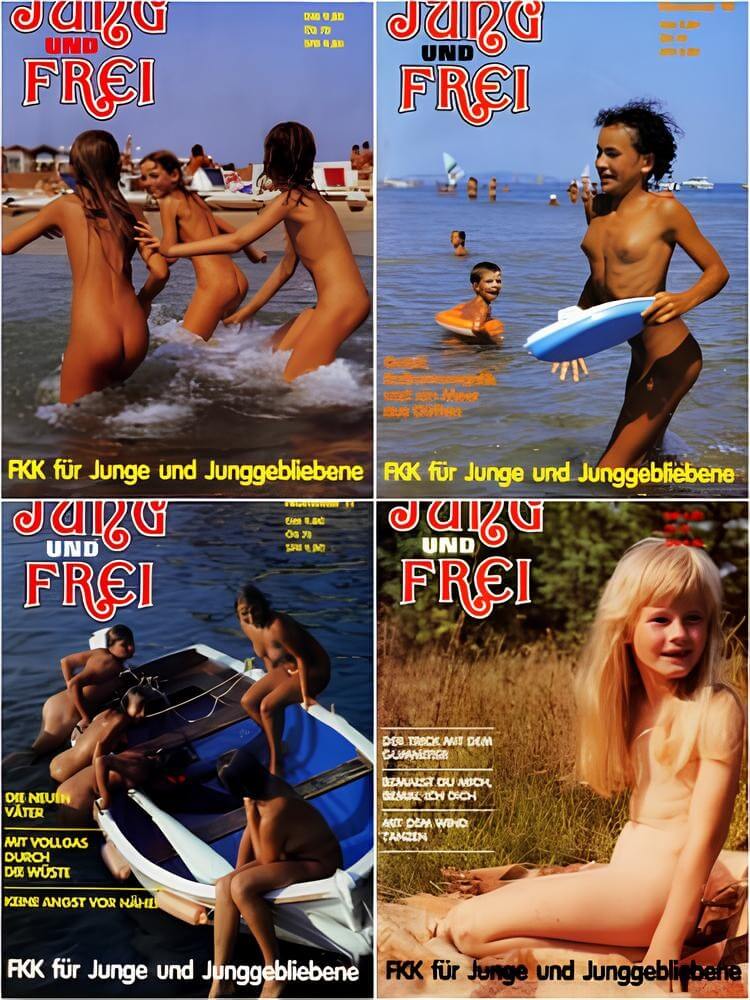Jung und Frei Nr 9-12 - Naturism and nudism