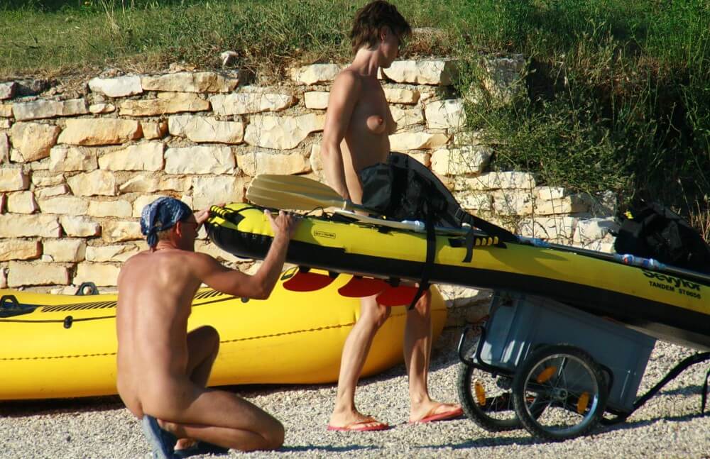 Rafting Team Excursions pics - Naturism and nudism