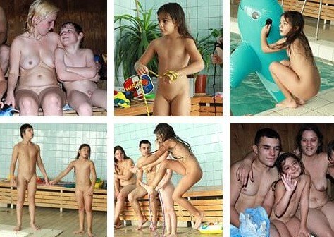 Pool and a sauna photo gallery - Naturism and nudism